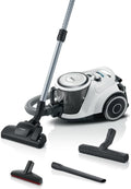 Bosch, Odkurzacz, BGC41XALL, 700 W, Biały/Czarny