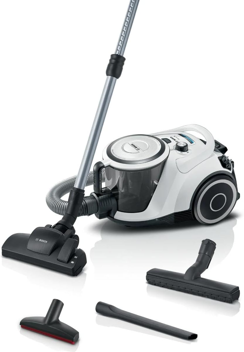Bosch, Odkurzacz, BGC41XALL, 700 W, Biały/Czarny