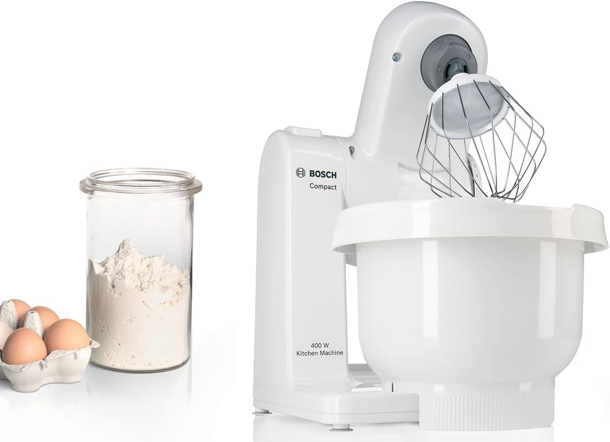 Bosch, Robot kuchenny, MUM4405, 3,9 L, 500 W, 1000 g, Biały